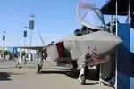 جنگنده «اف ۳۵» با نشان عربستان سعودی+تصاویر