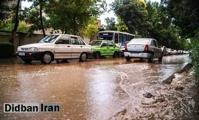 بارش شدید، رگبار و تگرگ در تهران و دیگر استان‌ها/ اخطاریه هواشناسی: سیل و آبگرفتگی معابر
