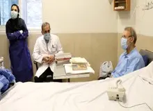 نخستین تصاویر از علی لاریجانی در بستر بیماری کرونا