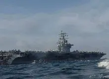 ناو هواپیمابر آیزنهاور وارد خلیج عدن شد