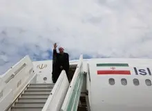 " روحانی" به تهران بازگشت