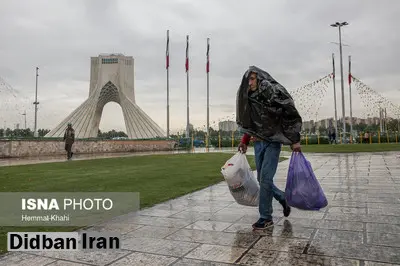 ادامه کاهش دما و باران در 15 استان
