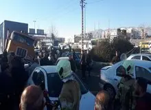 تشریح جزئیات برخورد چند دستگاه خودرو در محور جاجرود