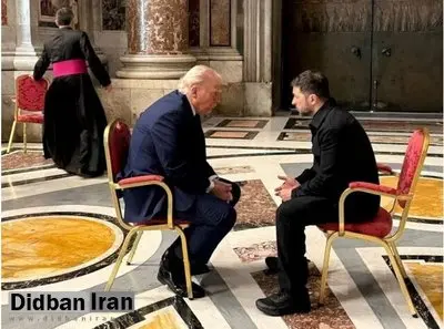 «زلنسکی» جزئیات دیدار خود با «ترامپ» در واتیکان را فاش کرد