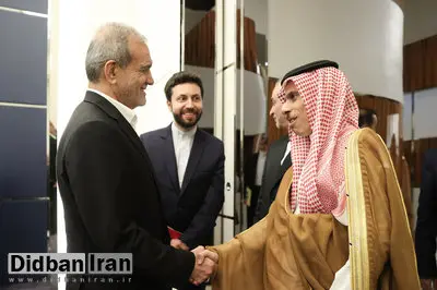 پزشکیان: بر کنار گذاشتن اختلافات با عربستان تاکید داریم /فیصل بن فرحان: بنا داریم صفحه اختلاف نظرها میان دو کشور را برای همیشه ببندیم