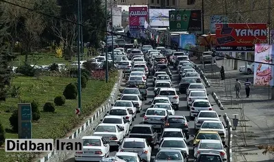 آغاز مسافرت ها پیش از رسیدن روزهای عید / ترافیک در جاده چالوس به سمت شمال نیمه سنگین شد