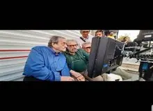 احمدرضا احمدی پشت‌صحنه «خون شد»+ تصویر