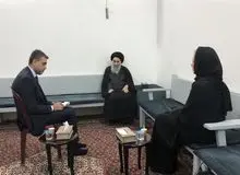 نماینده ویژه دبیرکل سازمان ملل با آیت‌الله سیستانی دیدار کرد