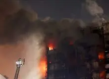 حادثه بیمارستان گاندی سوختگی و فوتی نداشت