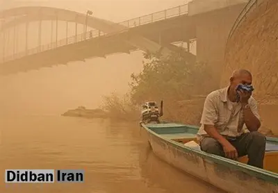 میزان گرد و غبار در اهواز به ۱۵ برابر حد مجاز رسید