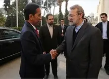 لاریجانی: ایران از هر ابتکاری برای رفع پدیده‌های بحران‌زا در منطقه حمایت می‌کند