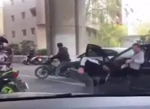 زورگیران اتوبان صدر دستگیر شدند 