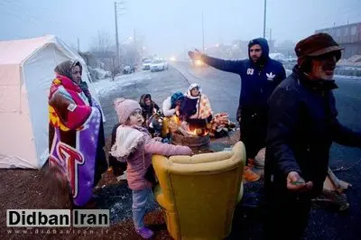 مسمومیت ۱۱۶ نفر با گاز منواکسید کربن در شهر زلزله زده خوی / دو نفر جان باختند / علوم پزشکی آذربایجان غربی: در داخل چادرهایی که گرمایش آنها با بخاری‌های نفتی یا گازی است، نکات ایمنی را رعایت کنید