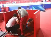 گریه‌های گرایی پس از ناکامی در کسب مدال طلا/ عکس
