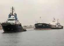 یک کشتی چینی کانال سوئز را مسدود کرد