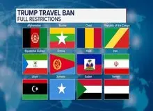 کدام ایرانی‌ها و اتباع ۱۱ کشور دیگر از فرمان منع سفر ترامپ معاف می‌شوند؟