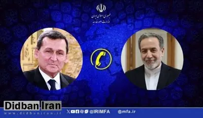 گفت‌وگوی تلفنی وزرای امور خارجه ایران و ترکمنستان
