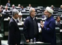 گفتگوی  رسایی با پزشکیان در صحن امروز مجلس+عکس