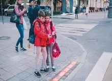 چراغ راهنمایی جدید عابران پیاده در روسیه +عکس
