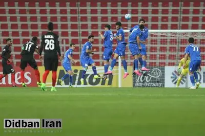 شکست استقلال در آخرین دقیقه
