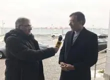 جابری انصاری وارد مسکو شد