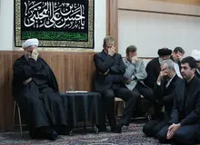 دومین روز مراسم سوگواری رحلت پیامبر اسلام(ص) و شهادت امام حسن و امام رضا علیهم السلام با ‏حضور دکتر روحانی و ‏اعضای هیات دولت
