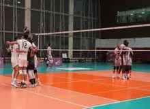 تساوی تیم ملی والیبال مقابل قطر