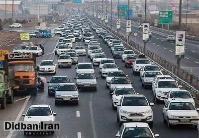 ترافیک سنگین در چالوس، هراز و فیروزکوه