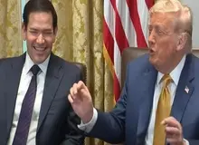 ماجرای ساعتی که ترامپ از دفتر مارکو روبیو برداشت