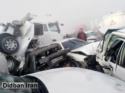 واکنش ایران خودرو به تصادف زنجیرهای بهبهان: باز شدن ایربگ تابع شرایط تعریف شده است