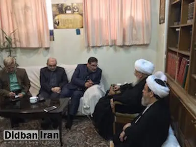 شمخانی با آیت الله نوری همدانی دیدار کرد