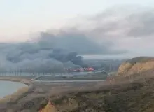 بندر اوراشوف اوکراین در ساحل دریای سیاه پس از بمباران موشکی روسها +عکس 