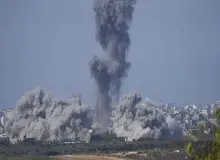 اسرائیل بیش از ۲۰ برج مسکونی را در شهر الزهراء غزه تخریب کرده است