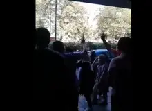 شعار «مرگ بر طالبان» در خیابان میرداماد تهران/ FILM
