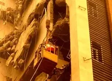 افزایش جان‌باختگان متروپل آبادان به ۶ نفر / پایان عملیات در طبقات ساختمان فروریخته‌ی آبادان