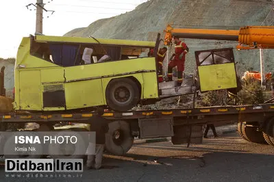 گزارش بازدید از محل حادثه واژگونی اتوبوس دانشجویان در کمیسیون آموزش بررسی می‌شود/ عیادت عارف از دانشجویان حادثه دیده
