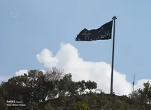 بزرگترین پرچم سیاه کشور با حضور محسن هاشمی به اهتزاز در می‌آید
