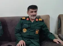 تصویر سردار مازندرانی، فرمانده تیپ نینوای استان گلستان که در پرواز با جاولین به شهادت رسید+عکس 