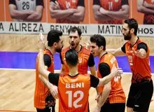 صعود سونگونی‌ها به مرحله یک‌چهارم نهایی لیگ دسته یک والیبال