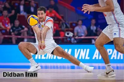پیروزی سخت والیبال فرانسه مقابل کوبا