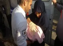 تولد یک نوزاد دختر در ایستگاه مترو دروازه دولت