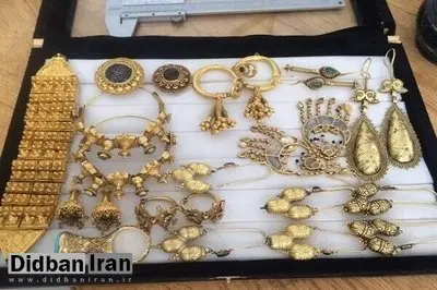 نوه خانواده  ۳۰ میلیارد تومان طلا دزدید 
