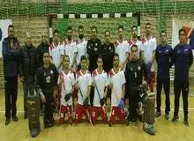 پیروزی تیم ملی هاکی سالنی ایران مقابل بلاروس