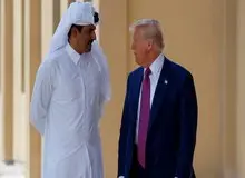 دیدار قریب الوقوع ترامپ با شیخ تمیم در هواپیما