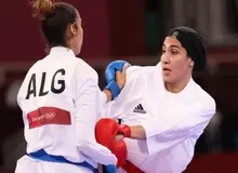 یک برد و یک باخت برای حمیده عباسعلی/ گزارش زنده کاراته المپیک
