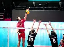 پیروزی تیم ملی والیبال ایران مقابل بلژیک