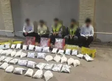 کشف شیشه از لوازم آتش نشانی در فرودگاه امام