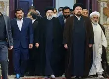 بی توجهی رئیس جمهور جدید، معاون رئیس جمهور و نوه بنیانگذار انقلاب به پروتکل های کرونا+عکس 