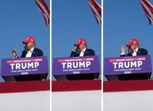 بیانیه سخنگوی ترامپ پس از تیراندازی به او در یک تجمع انتخاباتی