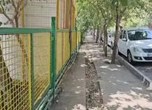 شرایط نامناسب پیاده‌رو در خیابان امیرآباد تهران + فیلم